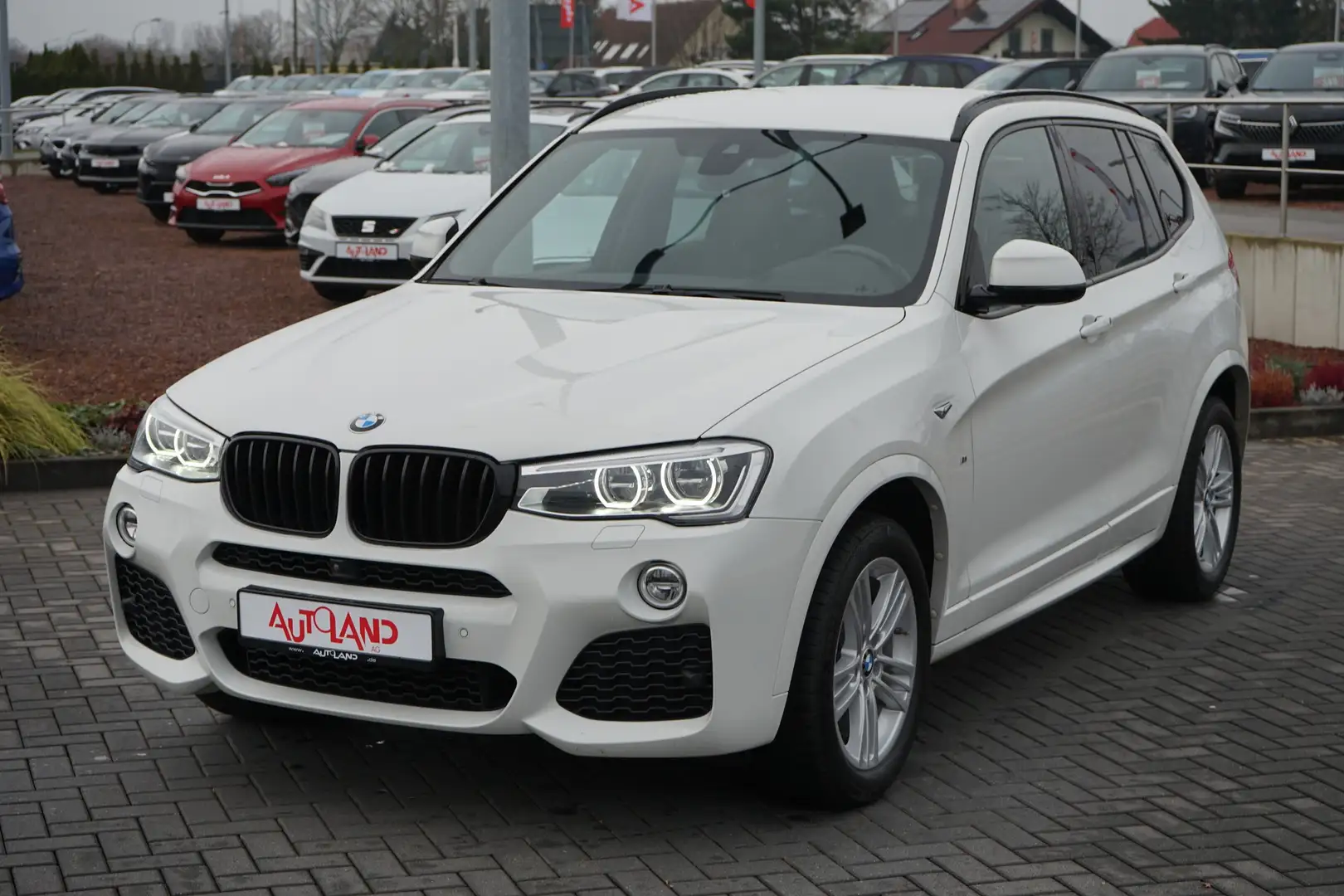 BMW X3 xDrive 20 d M Sport LED HUD Memory Keyless Kame Weiß - 2