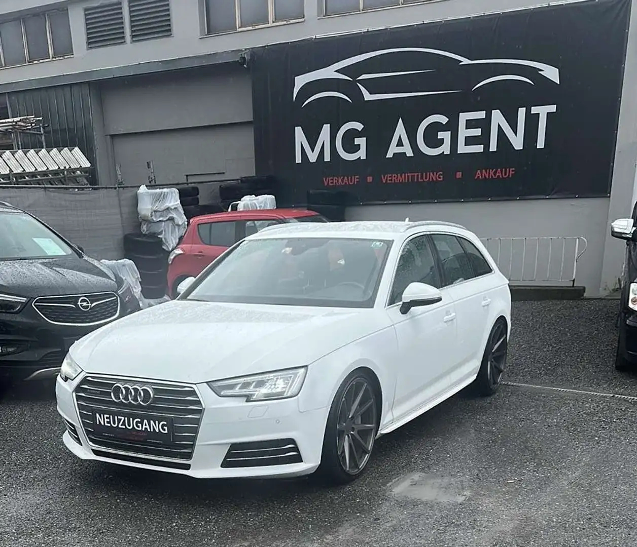 Audi A4 Avant 3,0 TDI quattro Sport tiptronic Blanc - 2