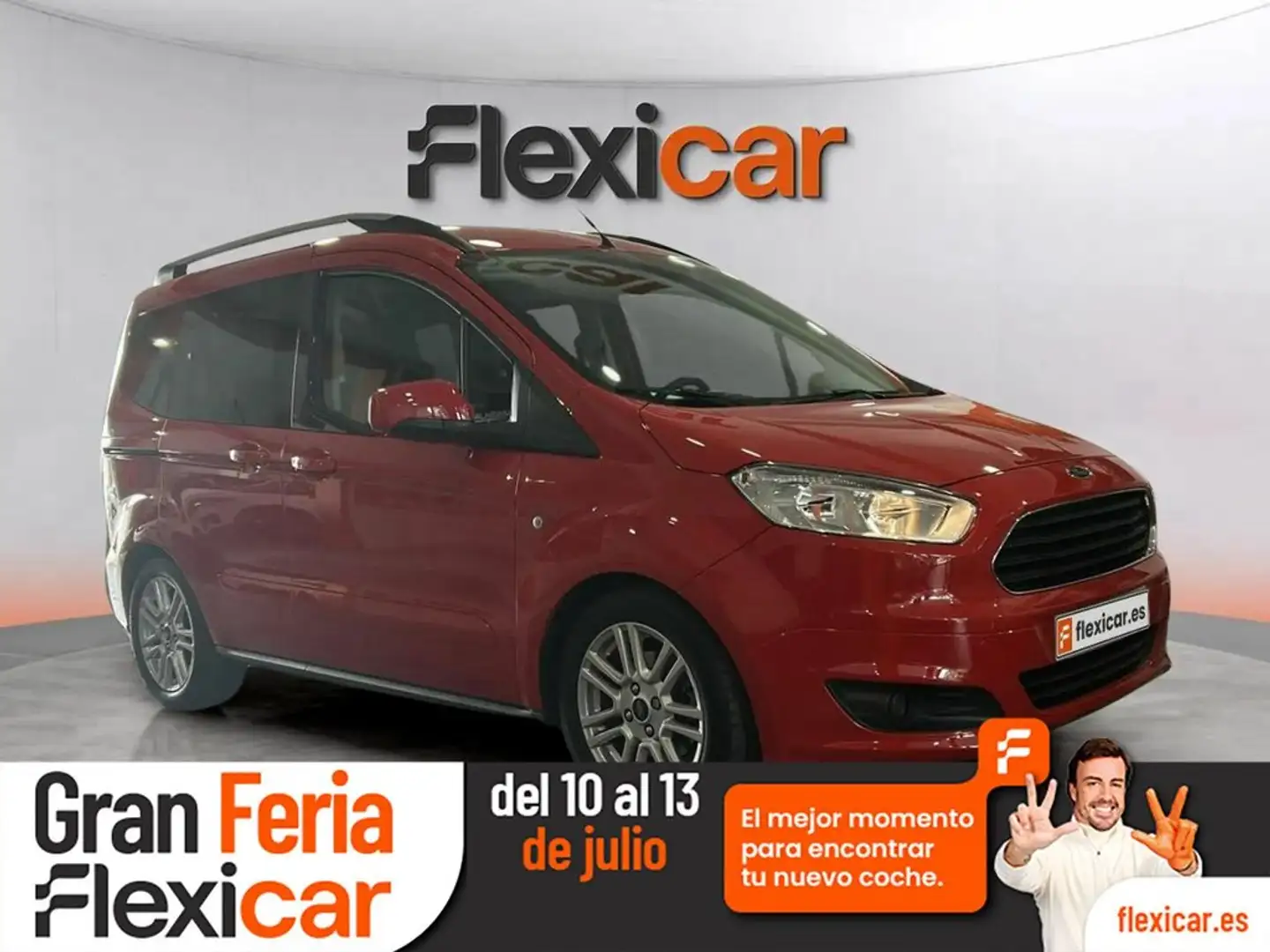 Ford Tourneo Courier 1.5 TDCi 70kW (95CV) Sport Rojo - 1