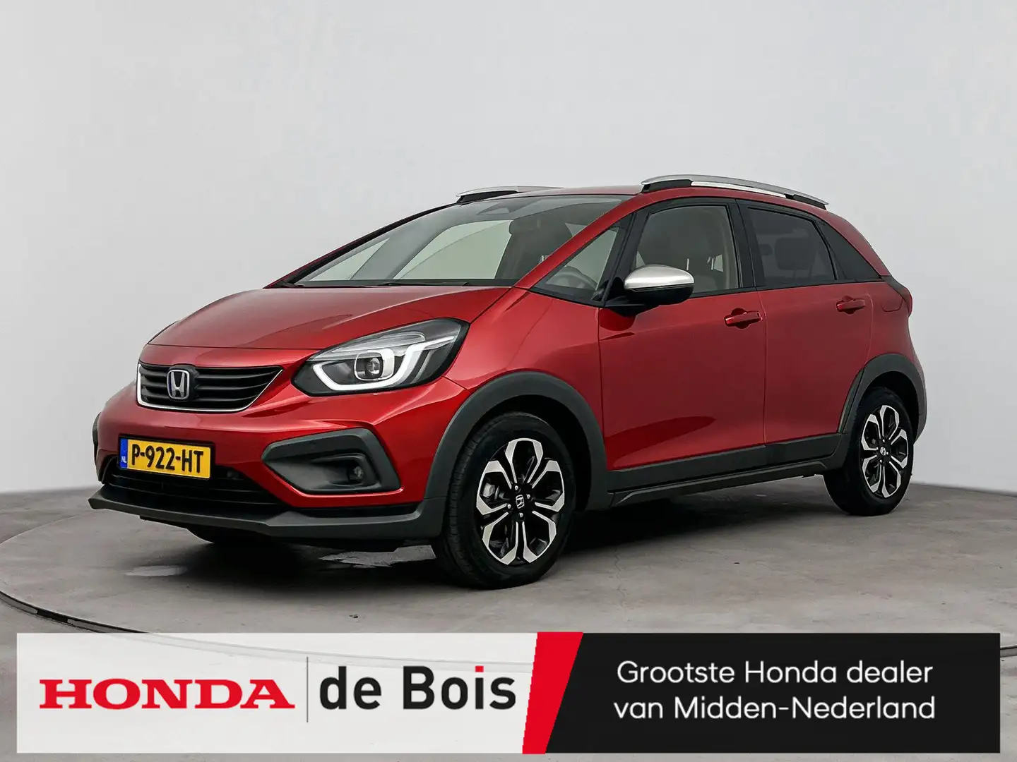 Honda Jazz 1.5 e:HEV Crosstar | Navi & Carplay | Adap cruise Rouge - 1