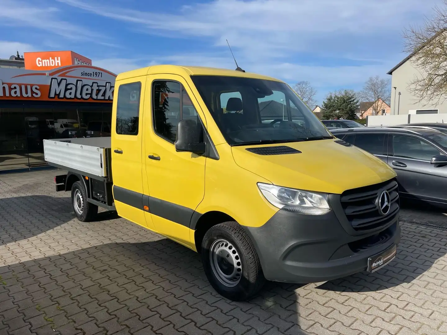 Mercedes-Benz Sprinter 314 CDI DoKa Pritsche L2*StHz*7G-Tron* Yellow - 2
