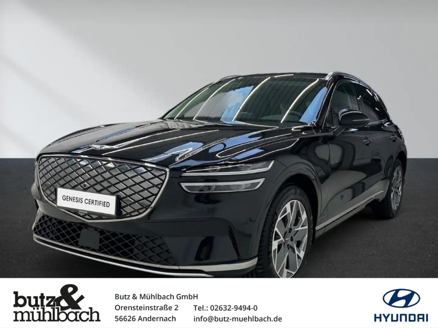 Genesis GV70 Sport Electrified 4WD AD El. Panodach Leder Memory Schwarz - 1