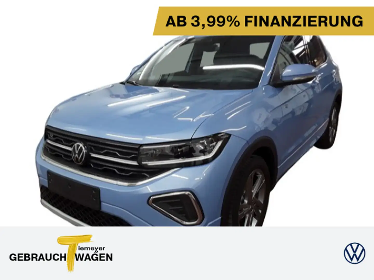 Volkswagen T-Cross 1.0 TSI DSG R-LINE LED VIRTUAL KAMERA LM Blau - 1