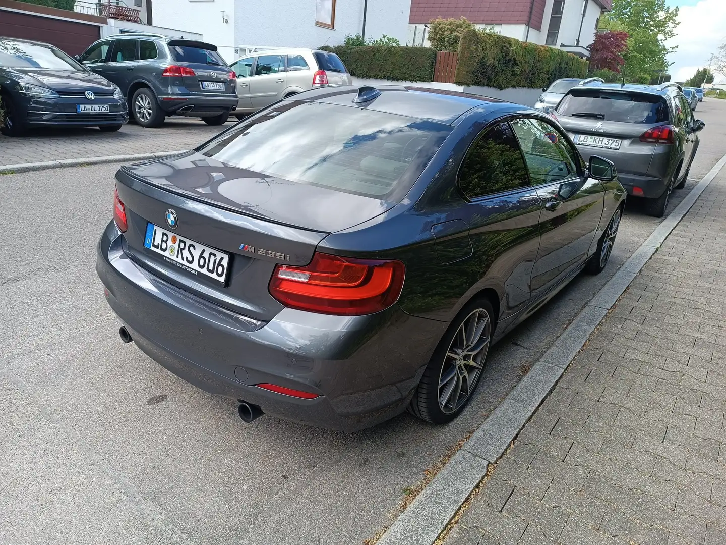 BMW 235 M235i Coupe, Voll, Handschalter, neuer TÜV Gris - 2