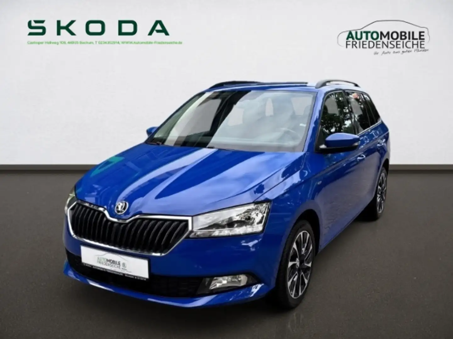 Skoda Fabia Combi Drive 125 1.0 Clima Kamera Blindspot Blau - 1