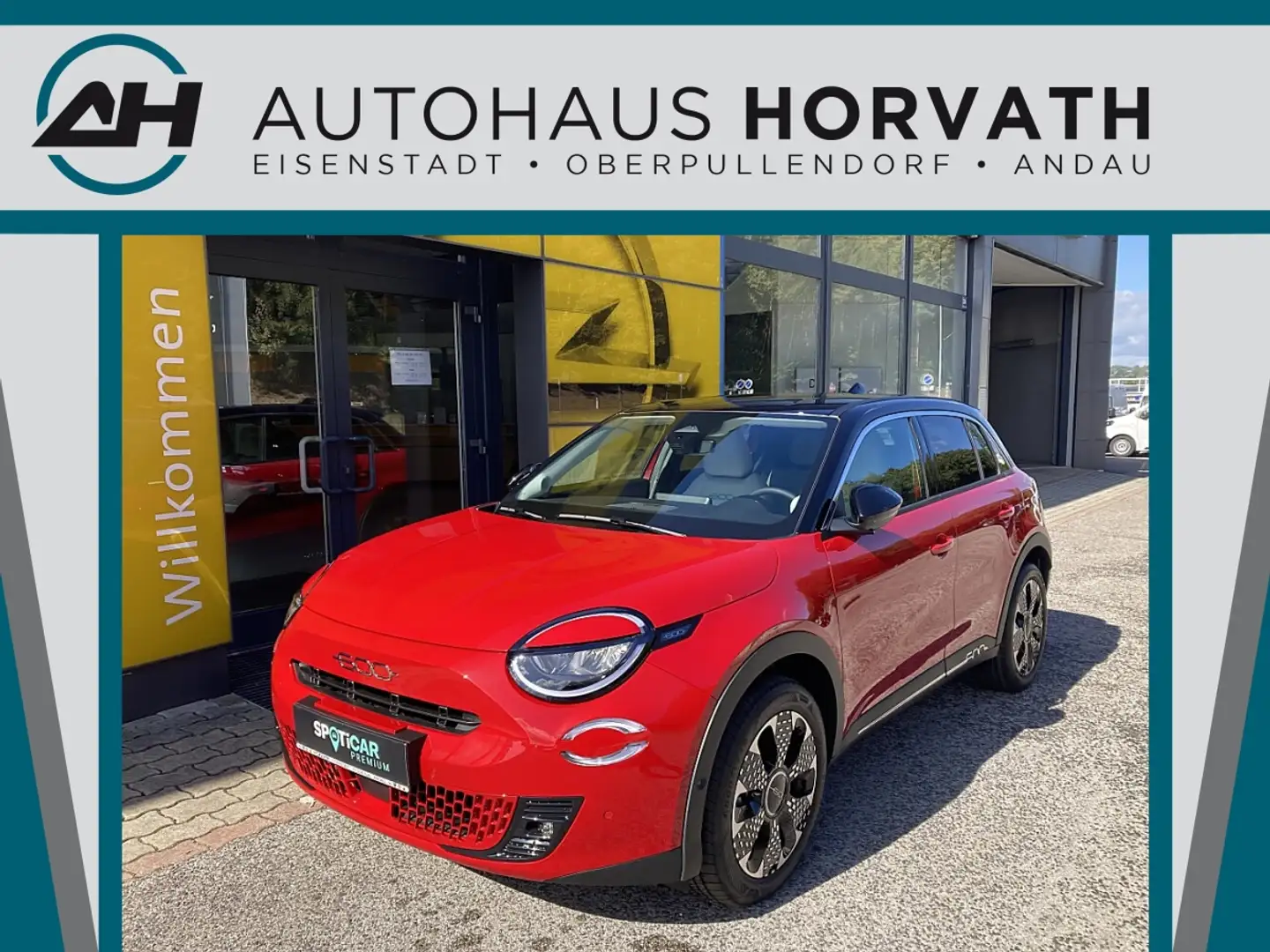 Fiat 600 Hybrid mHEV 110 6-Gang eDCT La Prima Rot - 1