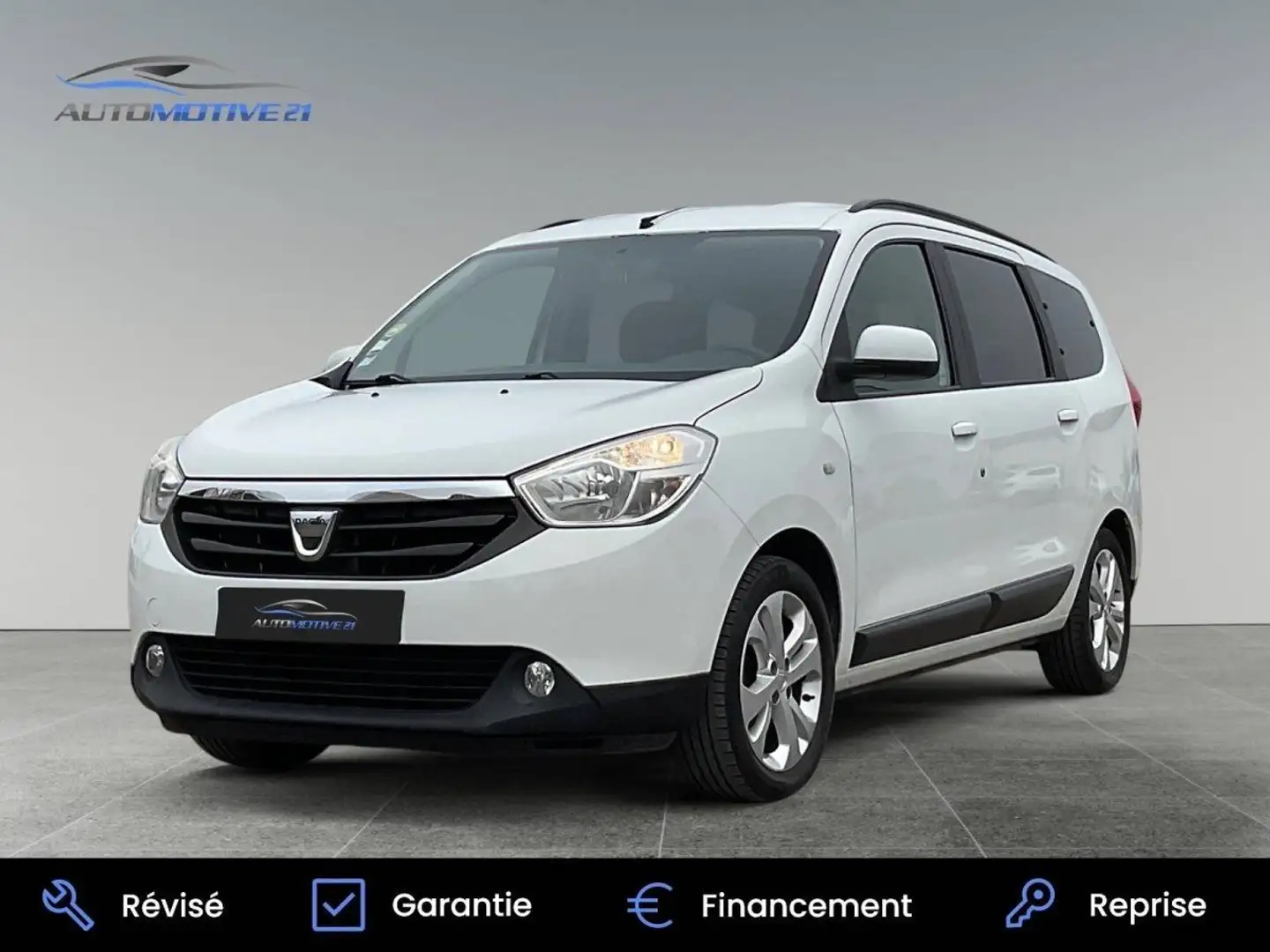 Dacia Lodgy I (J92) 1.5 dCi 110ch eco² Prestige 7 places Blanc - 1