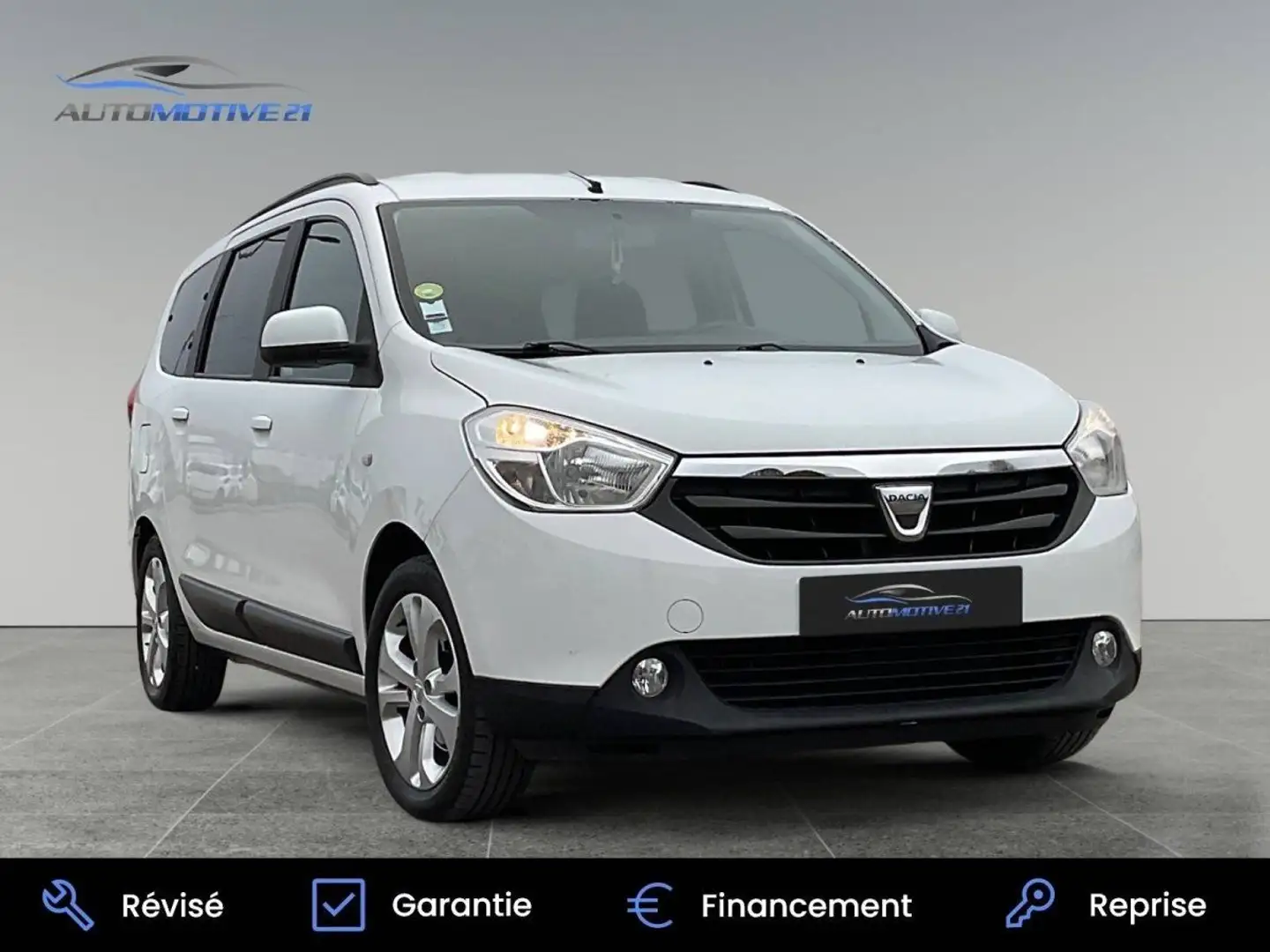 Dacia Lodgy I (J92) 1.5 dCi 110ch eco² Prestige 7 places Blanc - 2