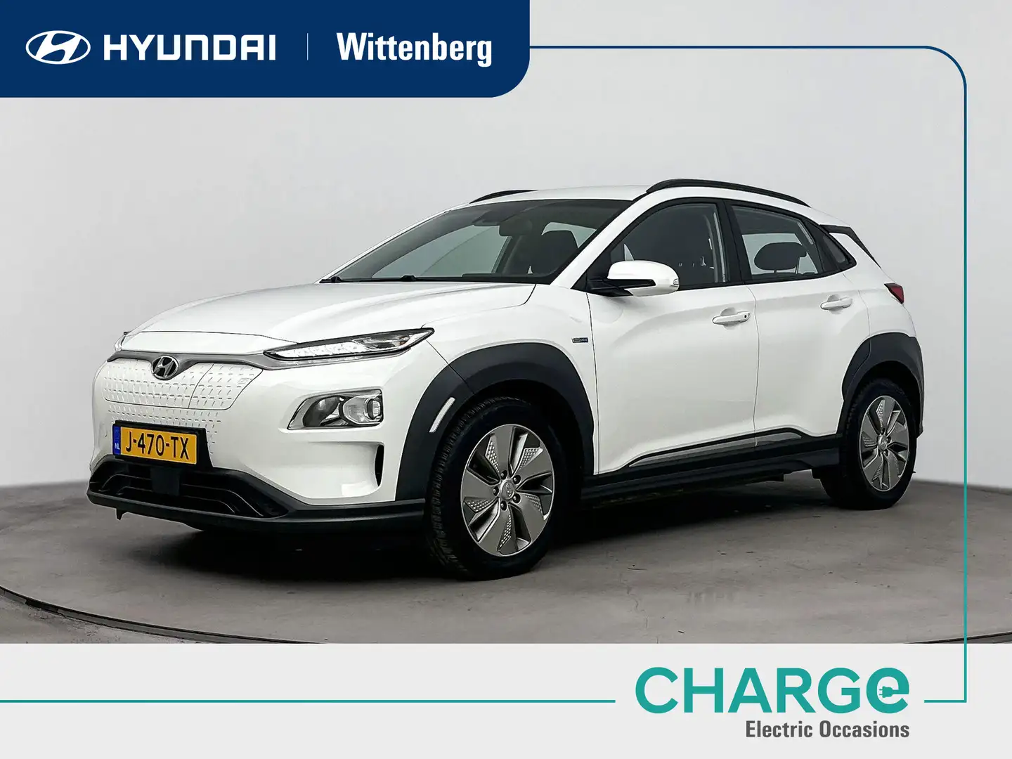 Hyundai KONA EV Comfort 64 kWh | Navigatie & carplay | Camera | Blanc - 1