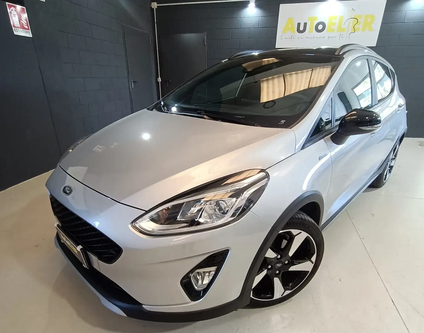 Ford Fiesta Fiesta Active 1.0 ecoboost s Argento - 2