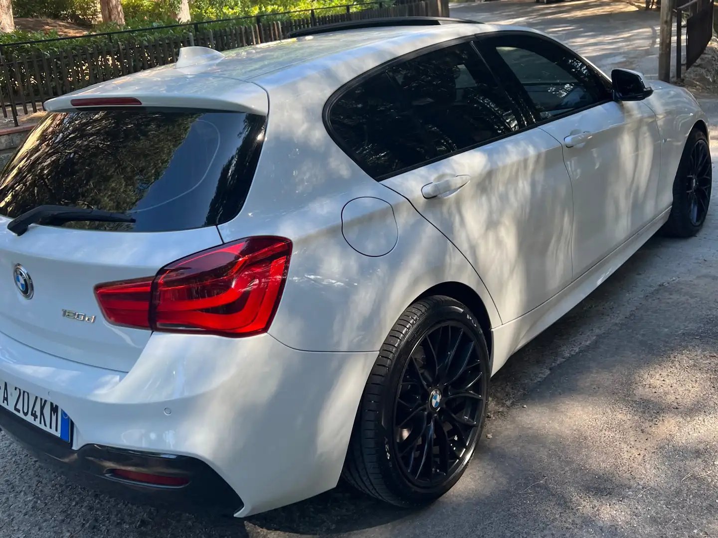 BMW 120 120d xdrive Msport 5p auto Bianco - 2