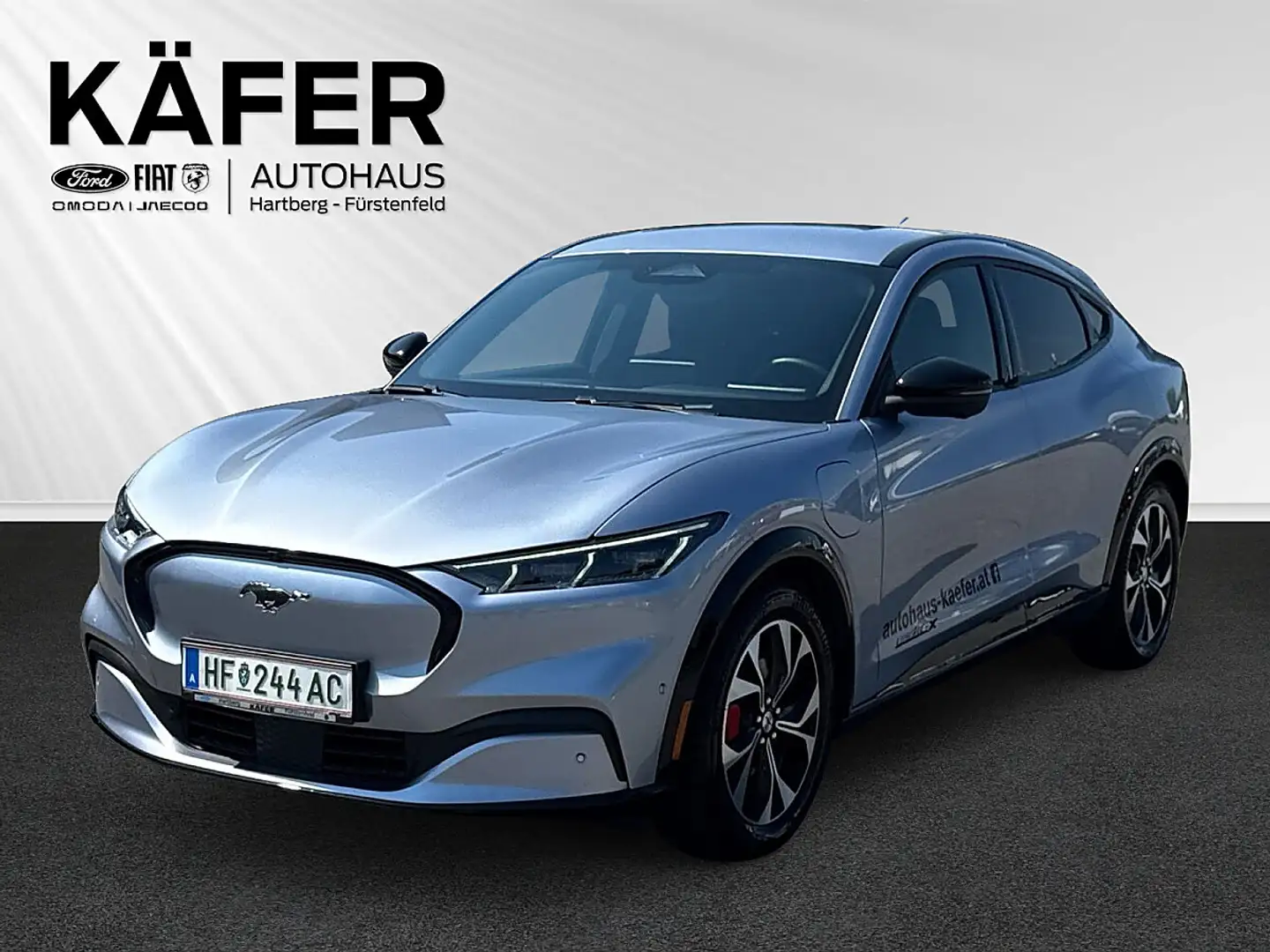 Ford Mustang Mach-E AWD Maximal Batterie Reichweite 540Km WLTP, 98k... Blau - 1