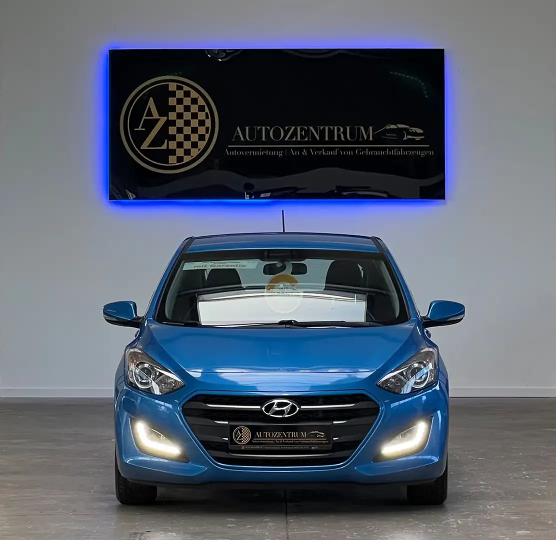 Hyundai i30 1.6 CRDI blue Trend*GARANTIE*NAVI*RFK*2.HAND Blau - 2