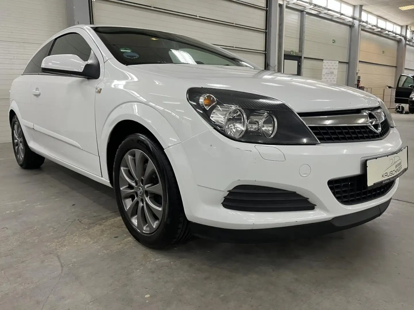 Opel Astra H GTC Edition 1.4 KLIMA ALU HU/AU 07.2026 Klima Weiß - 2