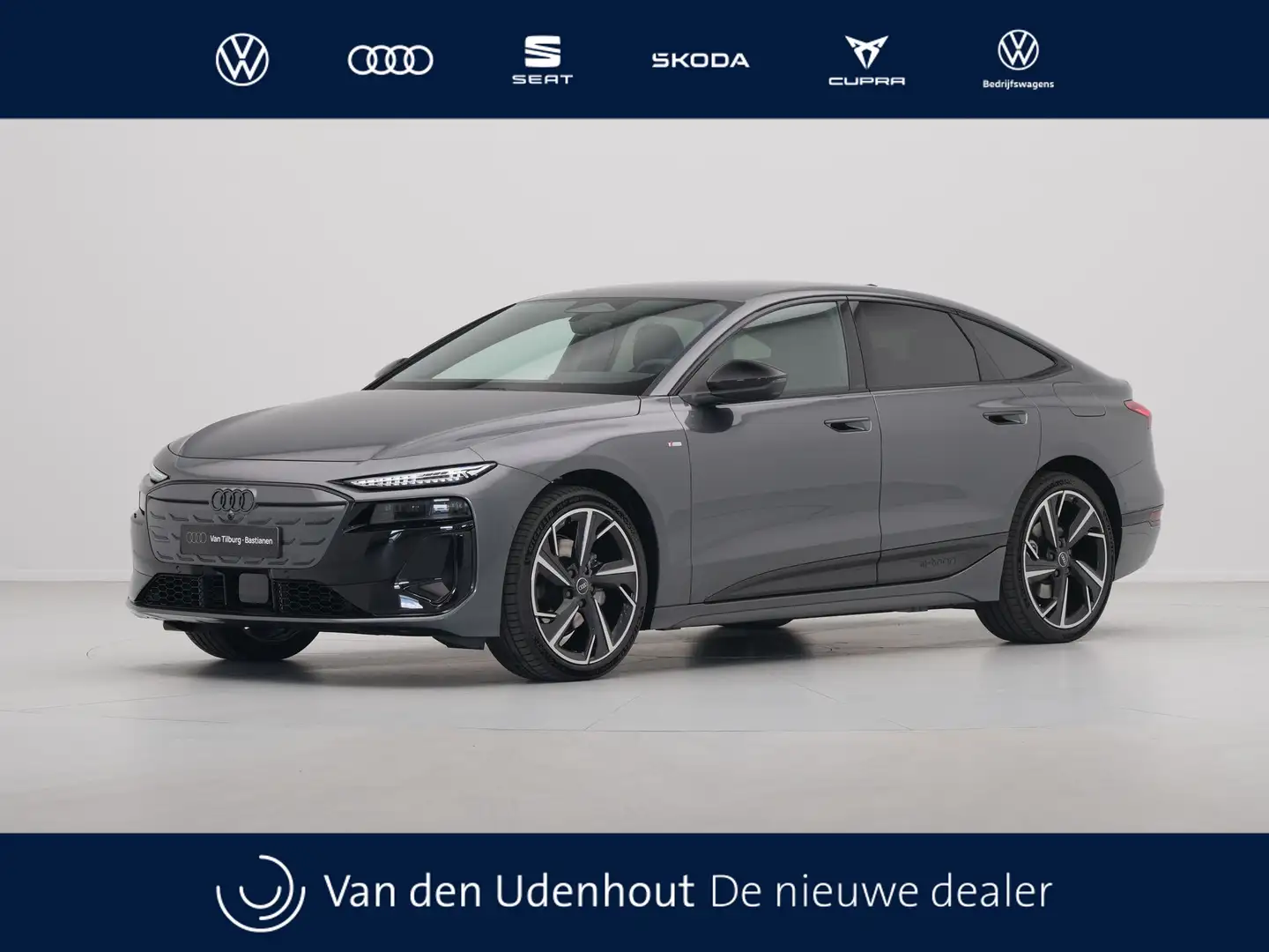 Audi A6 Sportback e-tron S edition 83 kWh Bijrijdersdiplay Gris - 1