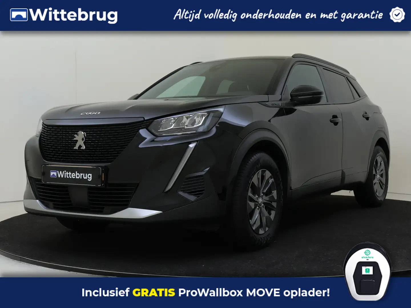 Peugeot e-2008 EV Style 50 kWh | Camera | Navigatie | Parkeerhulp Чорний - 1
