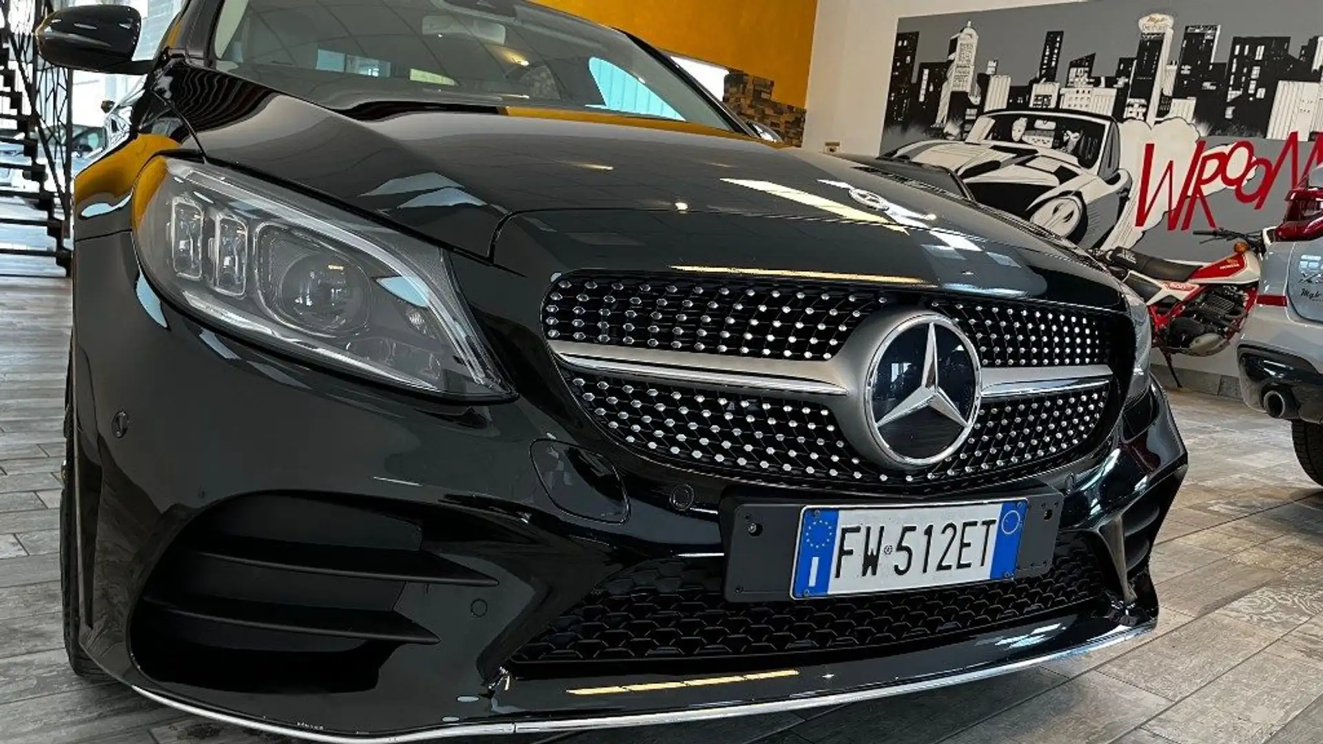 Mercedes-Benz C 200 Auto EQ-Boost Premium Nero - 2