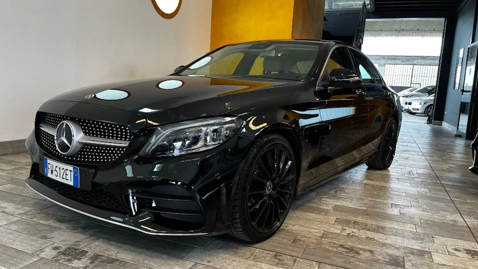 Mercedes-Benz C 200 Auto EQ-Boost Premium Nero - 1