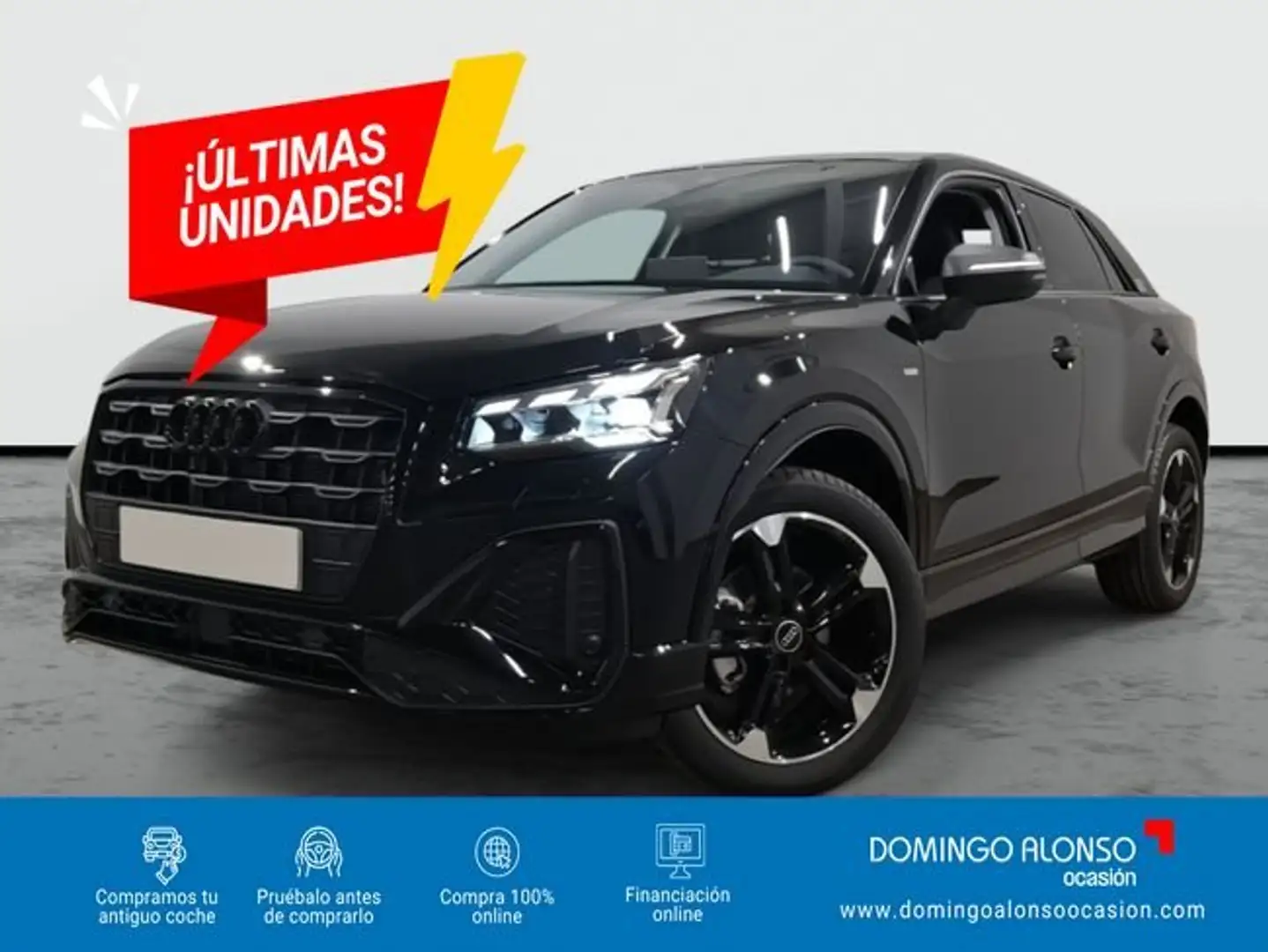 Audi Q2 S line Black&White TFSI 85 kW (116 CV) - Limited E Negro - 1