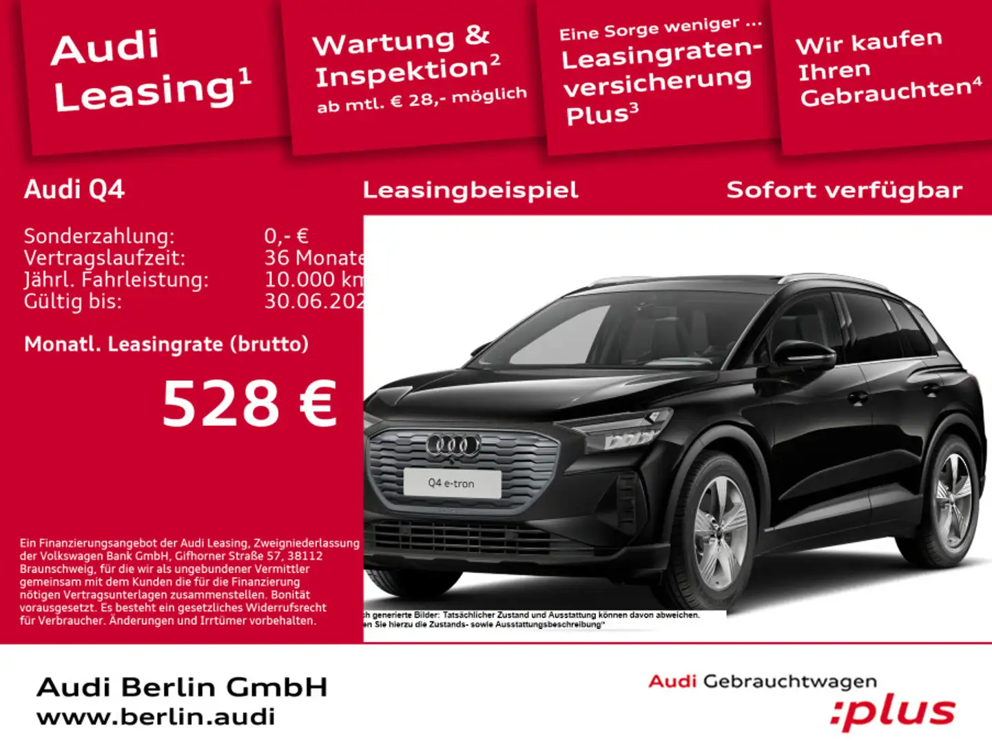 Audi 45 e-tron quattro Černá - 1
