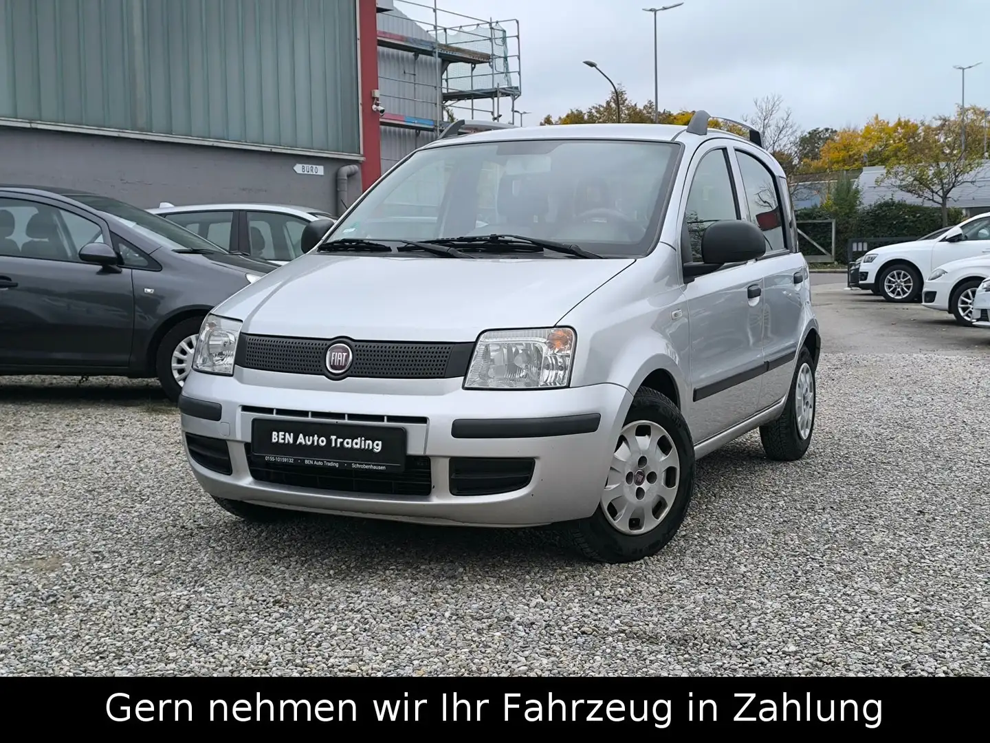 Fiat Panda 1.2 8V Classic Klima°Allwetter°MP3°Zahnrie Silber - 1