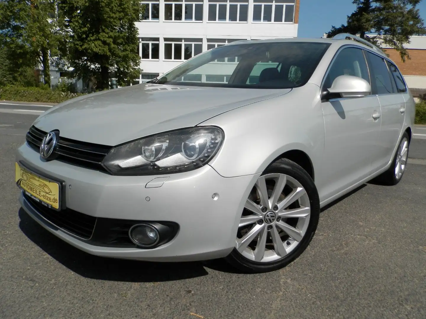 Volkswagen Golf VI Variant Exclusive*Xenon*Navi*Automatik* Silver - 2