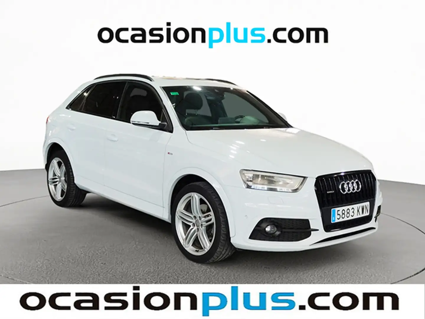 Audi Q3 2.0TDI Attraction quattro S-Tronic 177 Blanc - 2