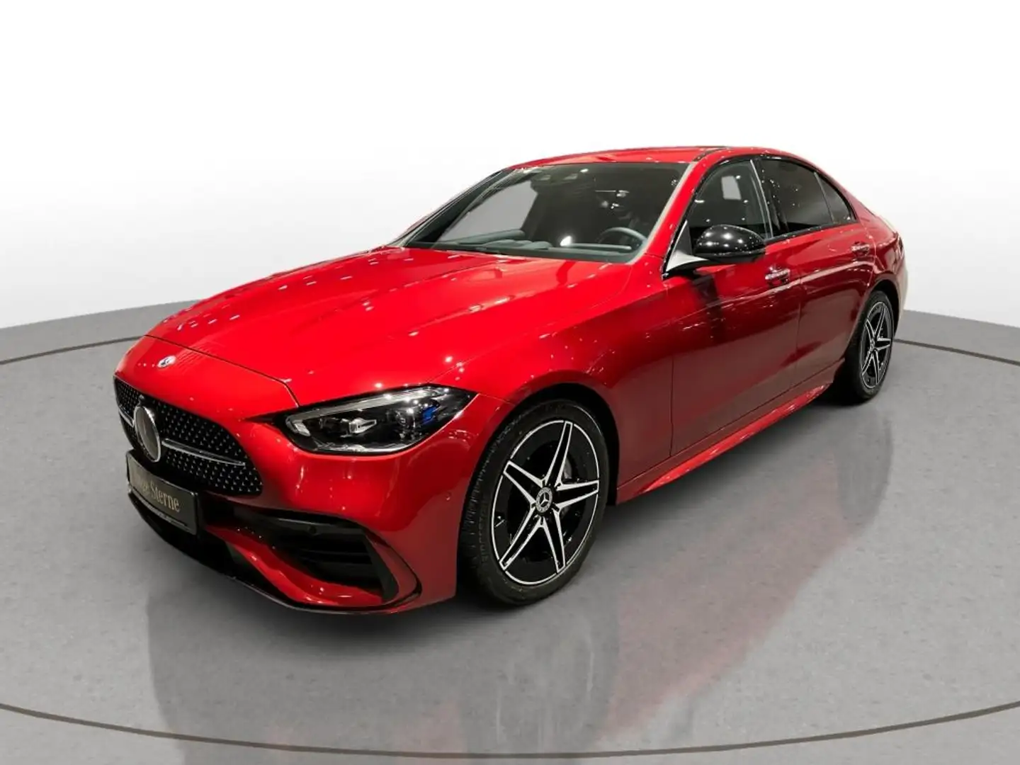 Mercedes-Benz C 300 d AMG-Line+Night+DISTR+HUP+Standhz+KEYLESS Rot - 2