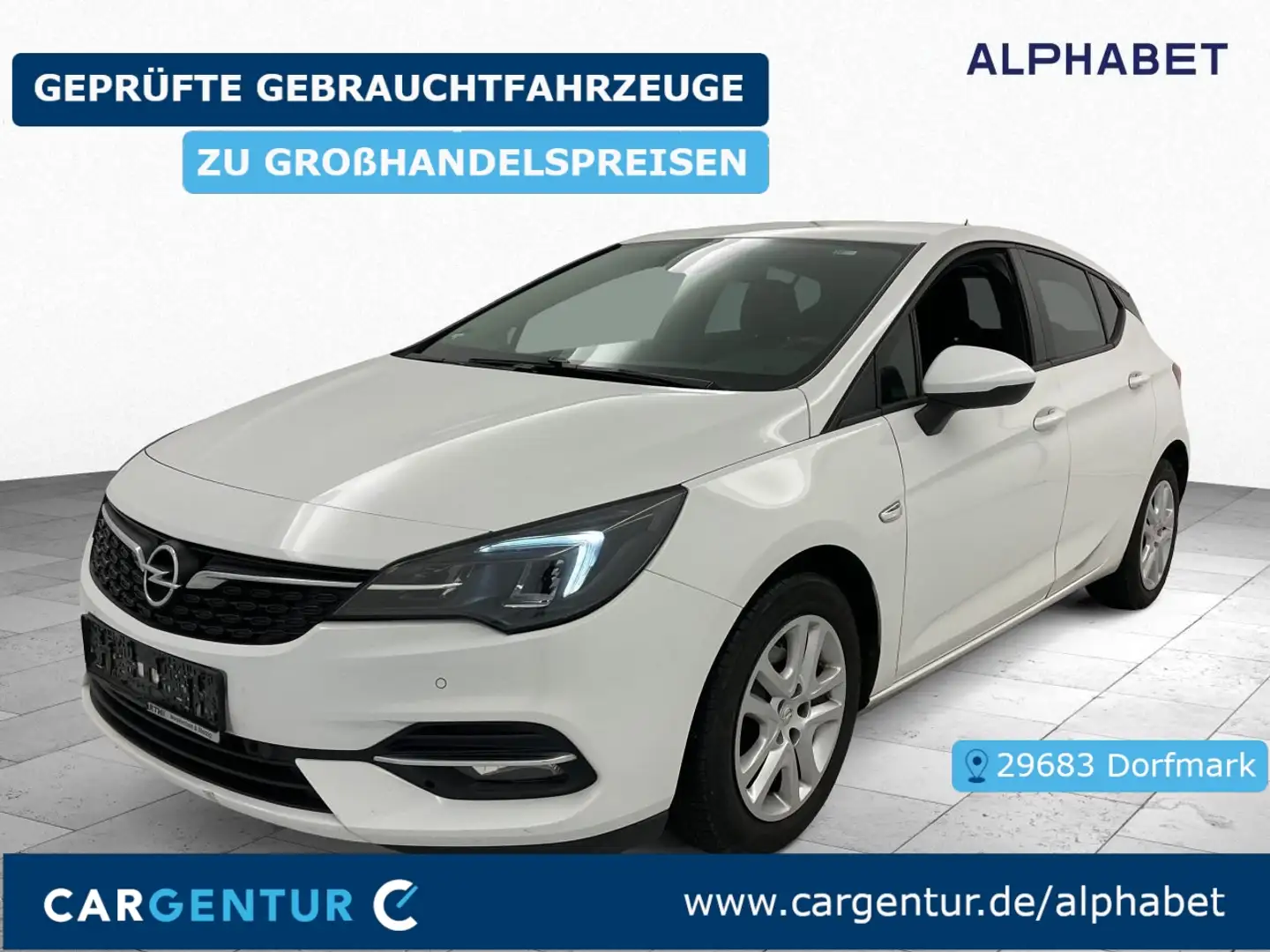 Opel Astra K 1.5 D Edition LED Navi AUT Facelift PDC Weiß - 1