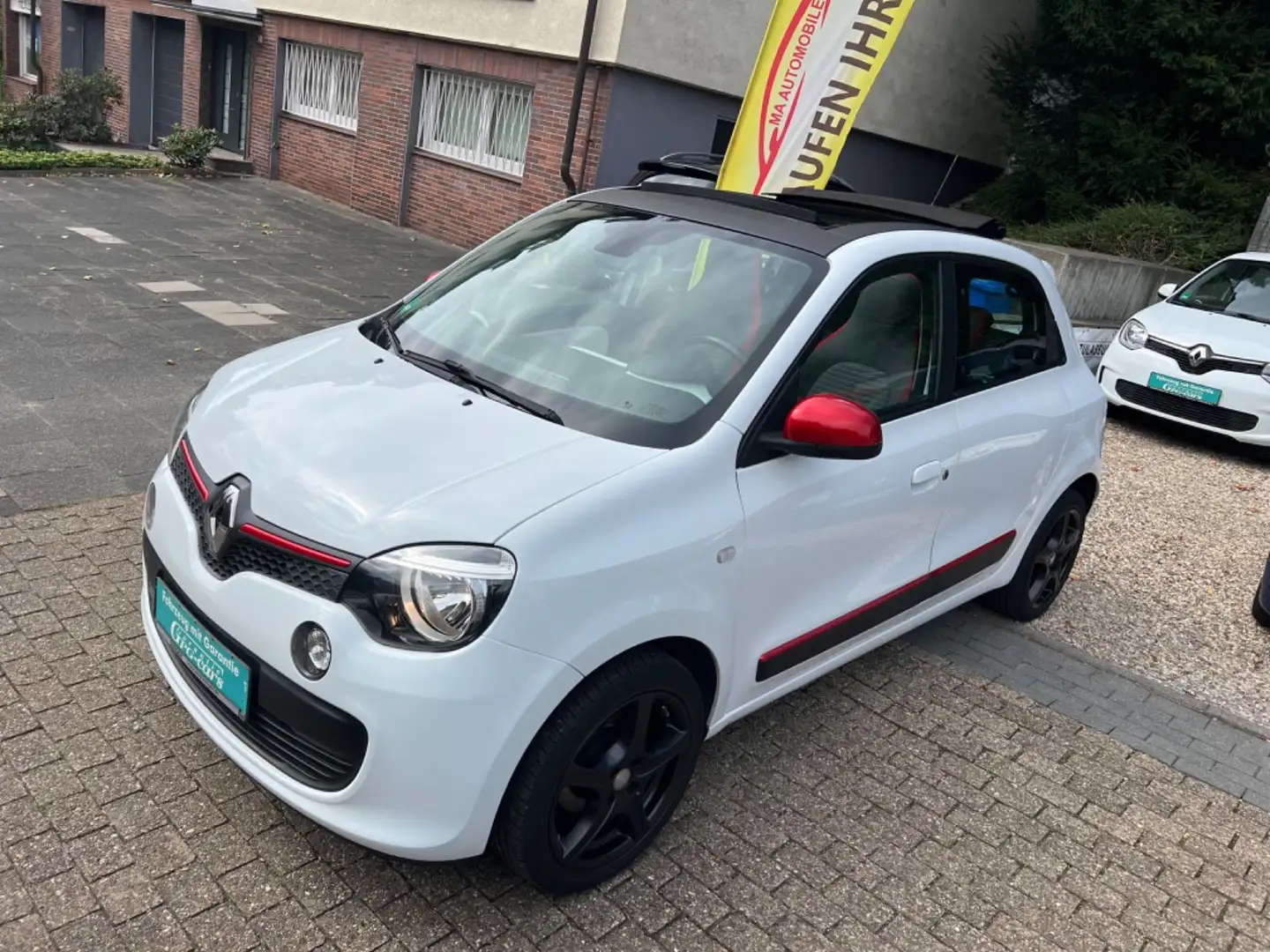 Renault Twingo Dynamique*TÜV NEU*PANORAMA*KLIMA*TOP AUTO Blanc - 2