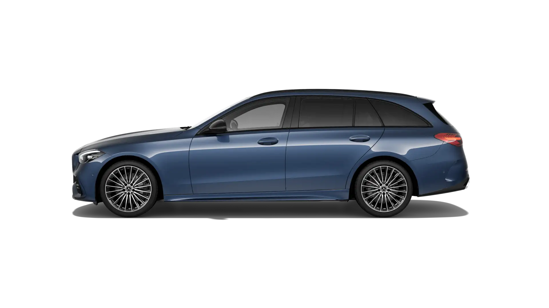 Mercedes-Benz C 200 Mild hybrid S.W. AMG Line Advanced Plus Modrá - 2