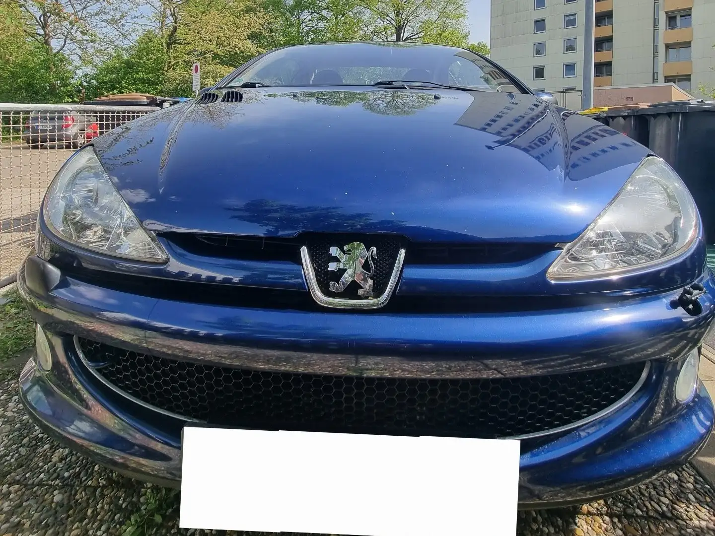 Peugeot 206 CC 110 Quiksilver Blau - 1