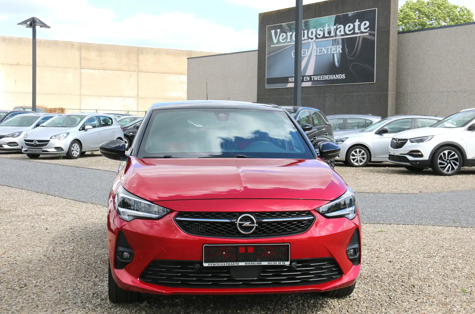 Opel Corsa 1.2 Turbo GS Line S/S Camera, PDC, Alu, ....... Rood - 2