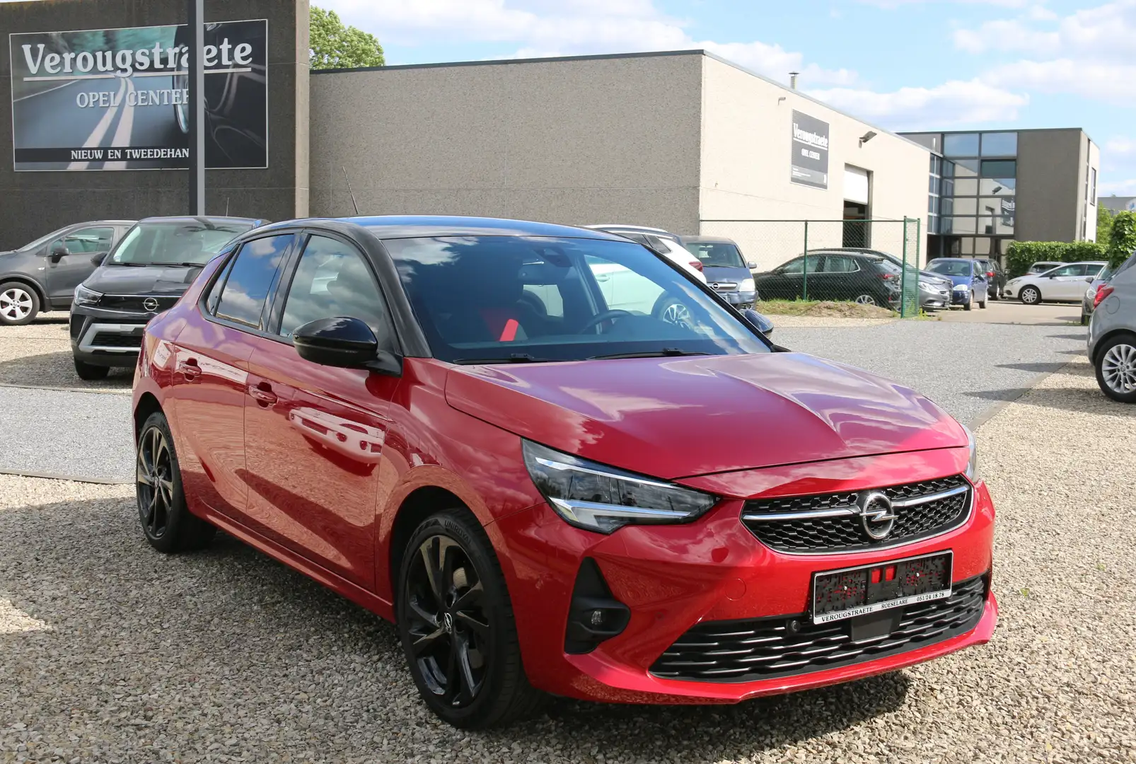 Opel Corsa 1.2 Turbo GS Line S/S Camera, PDC, Alu, ....... Rood - 1