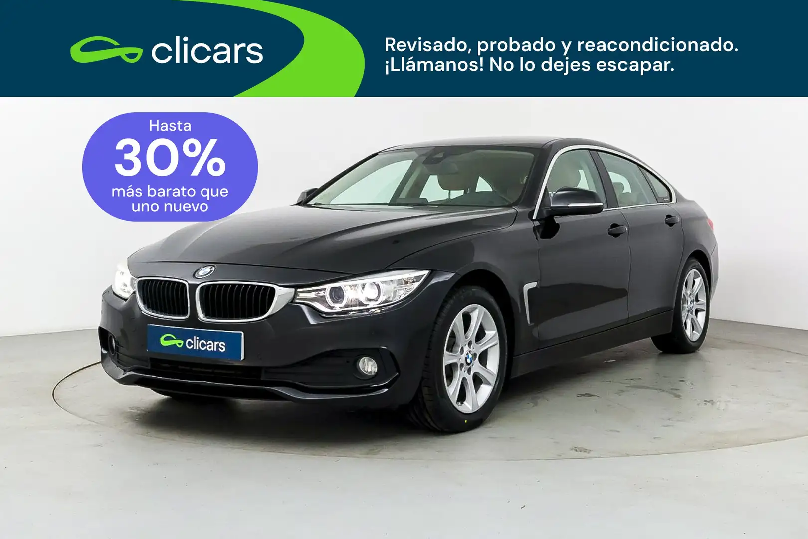 BMW 420 420dA Gran Coupé Negro - 1