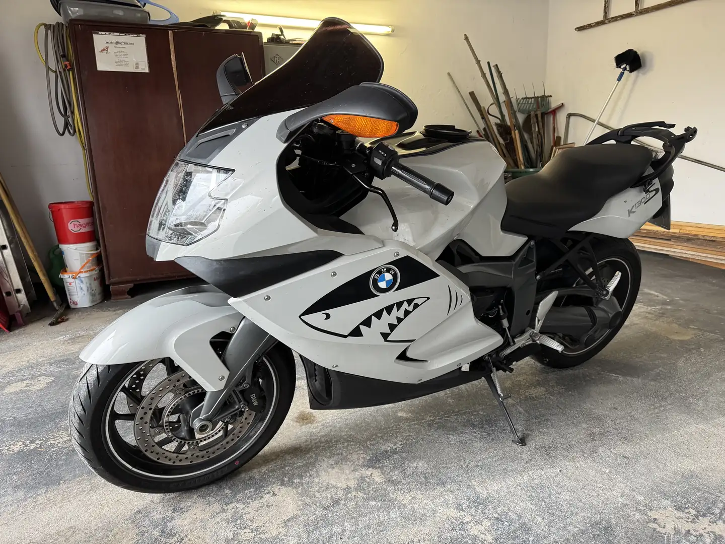 BMW K 1300 S sehr gepflegt, super ausgestattet Blanco - 1