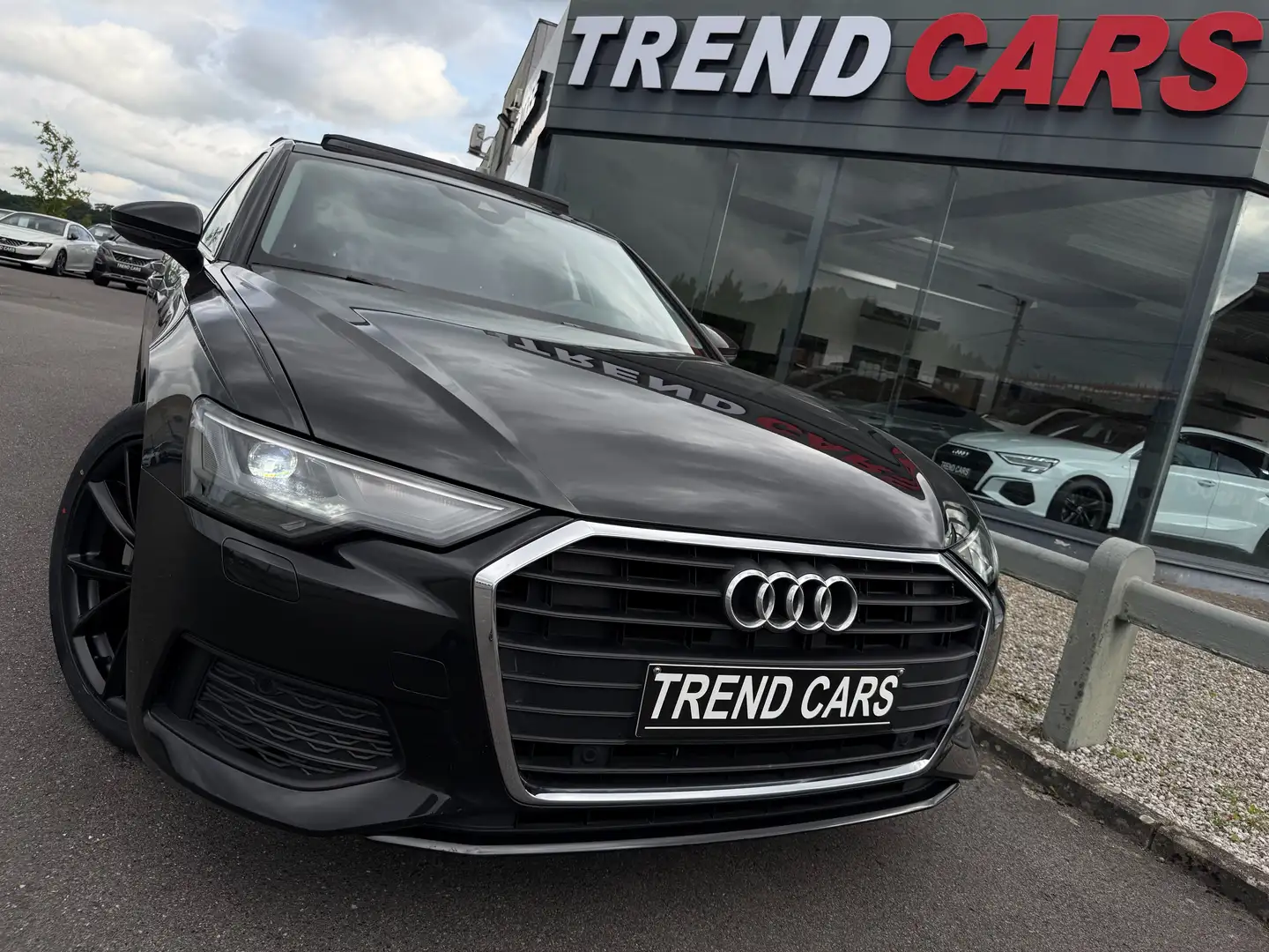 Audi A6 35 TDi Sport AUT. TOIT PANO.CUIR LED AMBI HAY ELEC Grijs - 1