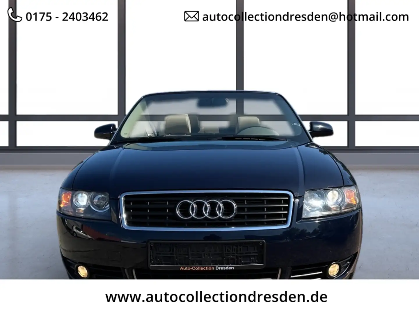 Audi A4 Cabriolet 2,4 Ltr.-170PS V6 30V KAT Blau - 2