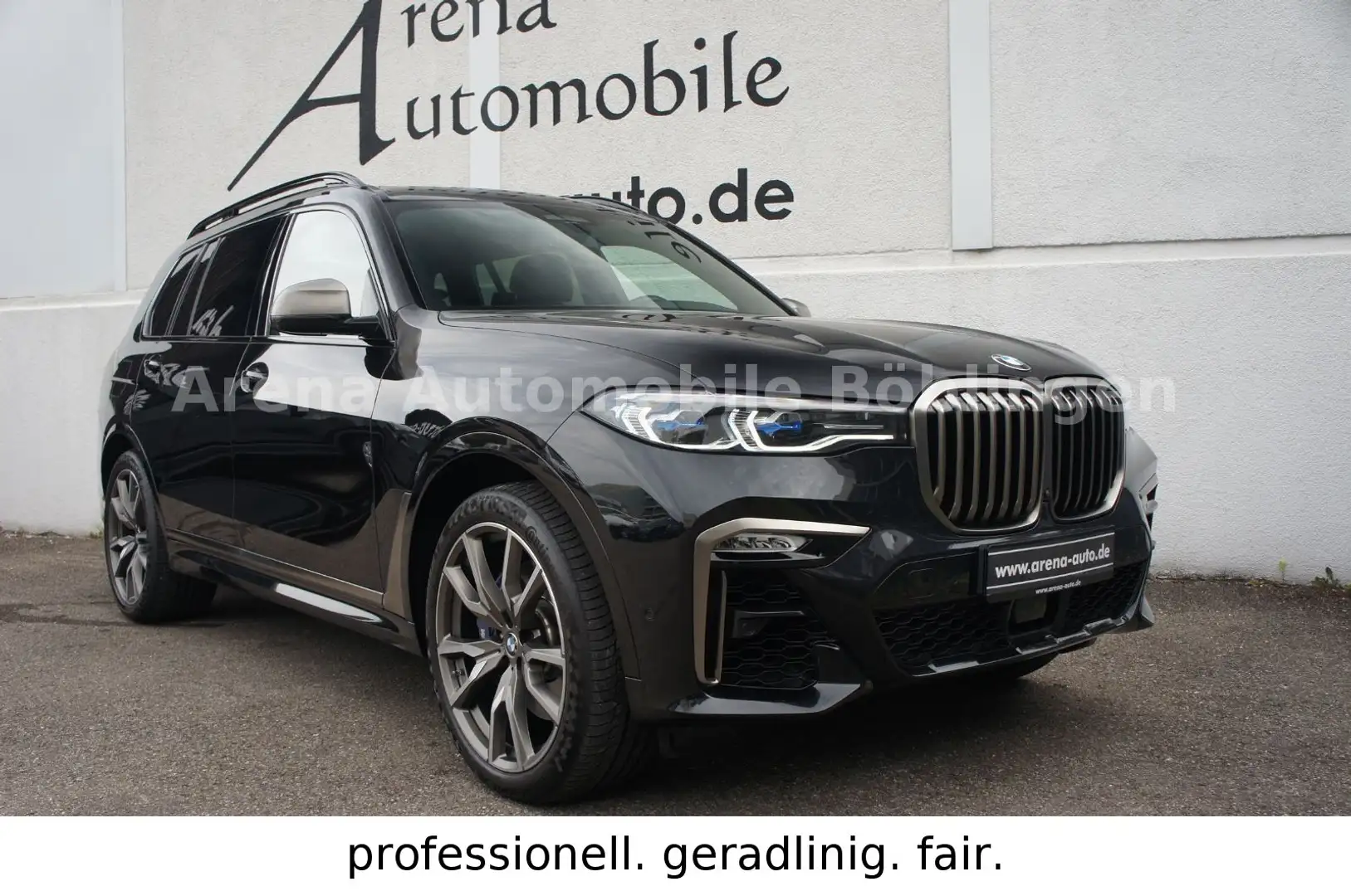 BMW X7 Baureihe X7 M50 i*LED*PANO*7-SİTZ*FONDENTERTE Negro - 1