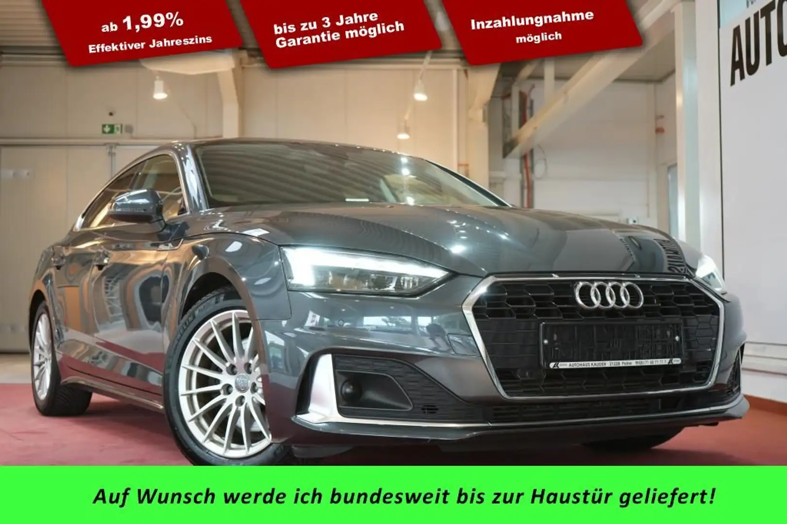 Audi A5 Sportback 40 TFSI advanced*MATRIX*Virtual* Grau - 1
