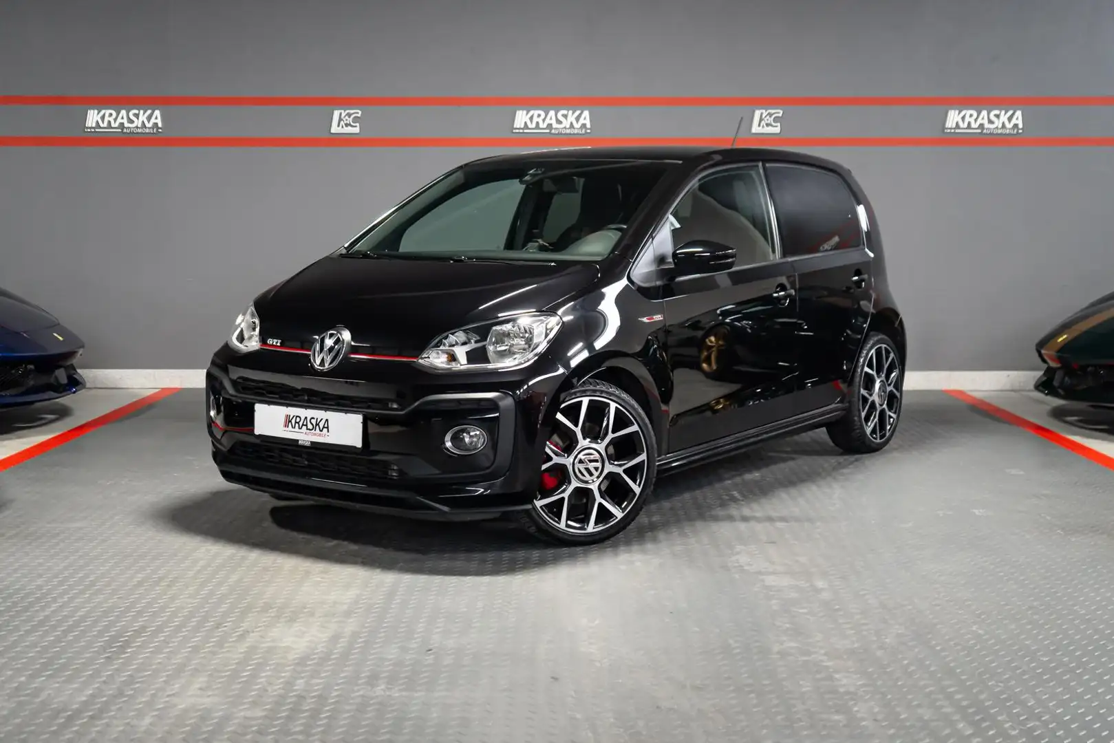 Volkswagen up! 1.0 TSI GTI PDC SHZ TEMPOMAT LM-FELGEN BEATS Schwarz - 1