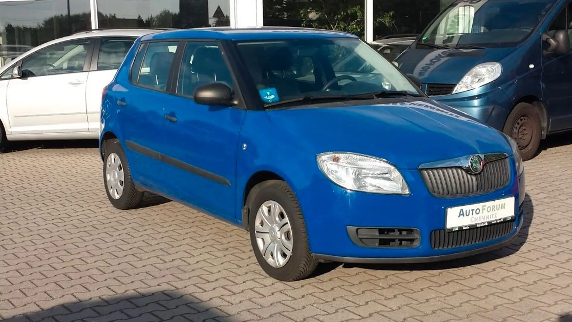Skoda Fabia Klima TÜV NEU ! Bleu - 1