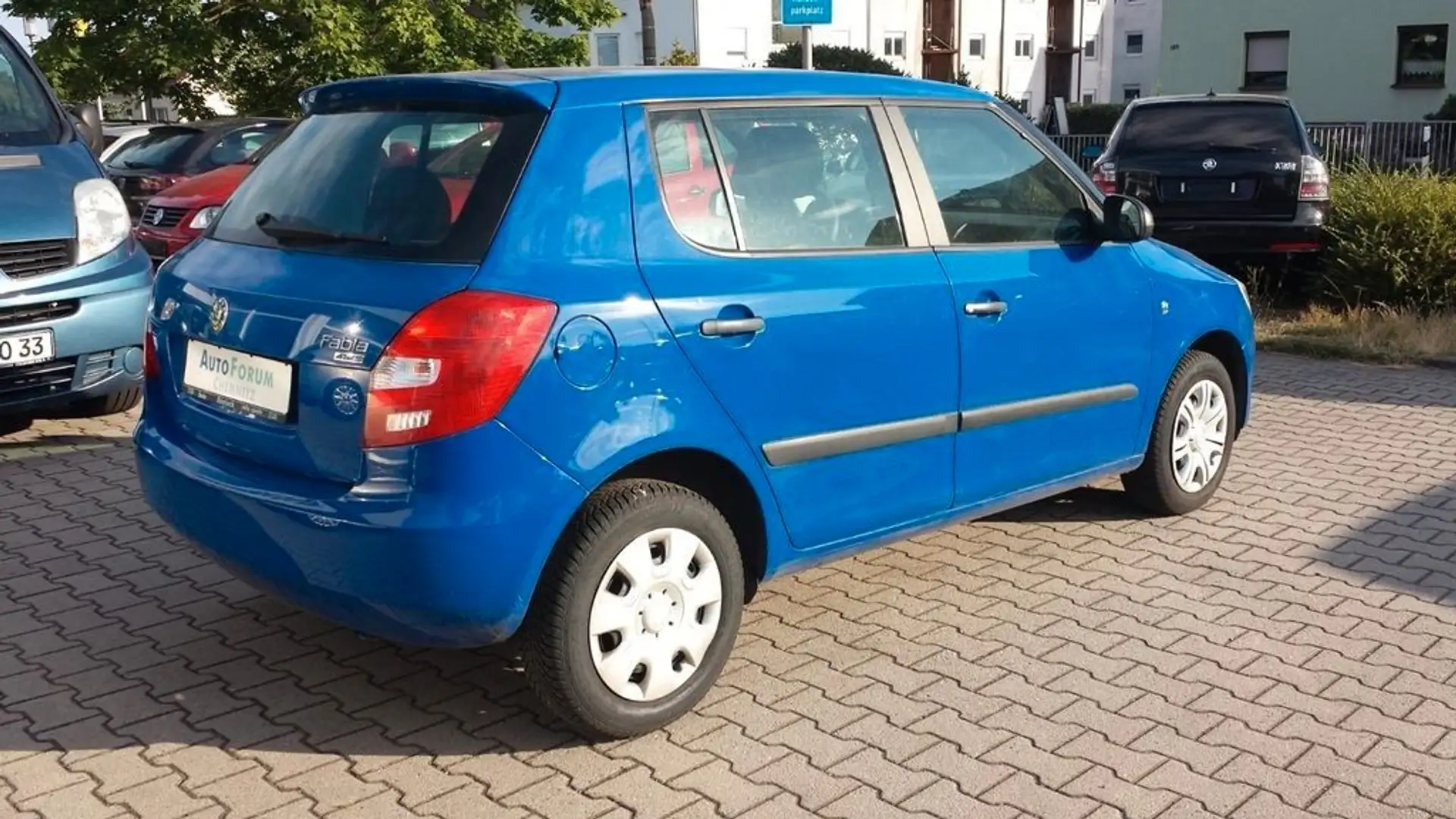 Skoda Fabia Klima TÜV NEU ! Bleu - 2