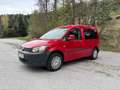 Volkswagen Caddy Umbau für Rollstuhltransport Rot - thumbnail 1