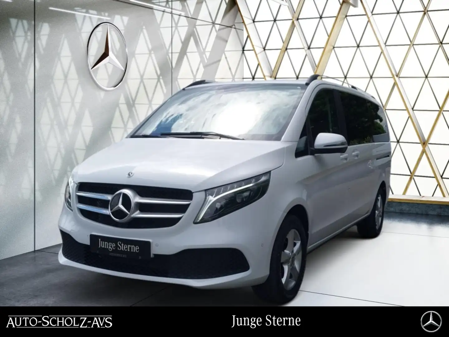 Mercedes-Benz V 250 d 4MATIC EDITION Lang AHK*Kam*EasyP*LEDils Weiß - 1