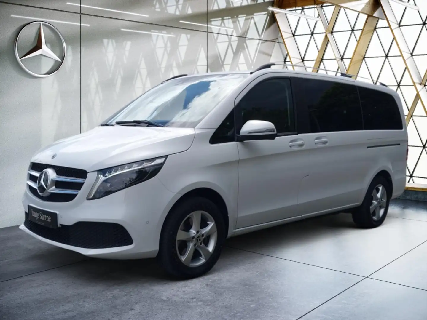 Mercedes-Benz V 250 d 4MATIC EDITION Lang AHK*Kam*EasyP*LEDils Weiß - 2