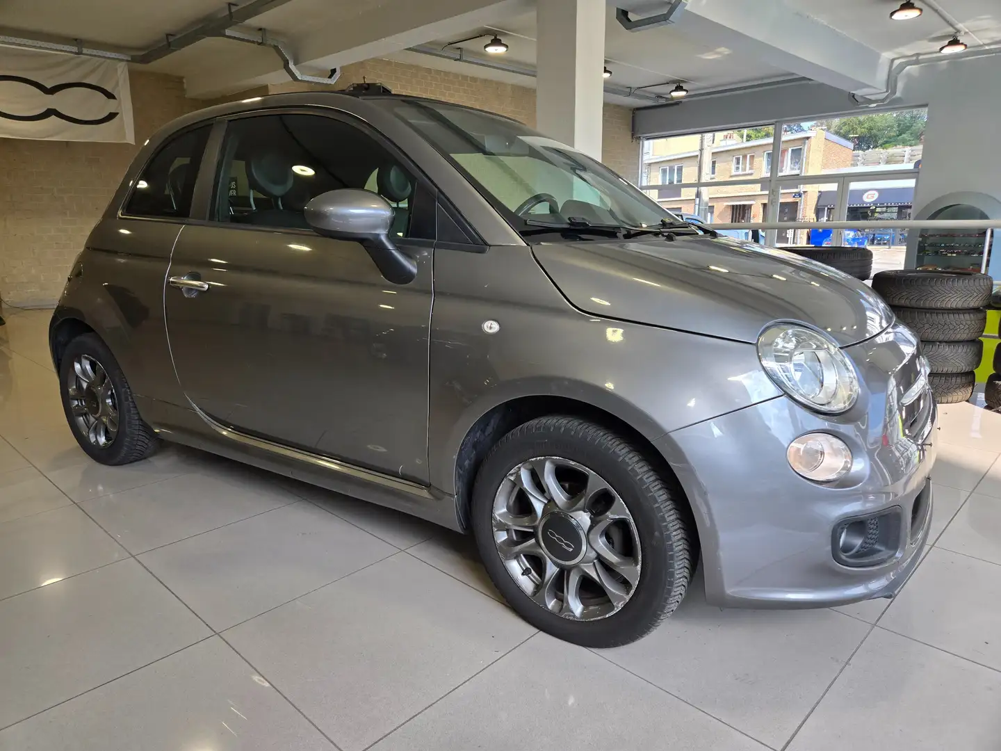 Fiat 500C 500C 1.2i Sport XX COURROIE DISTRIBUTION FAITE XX Grijs - 1