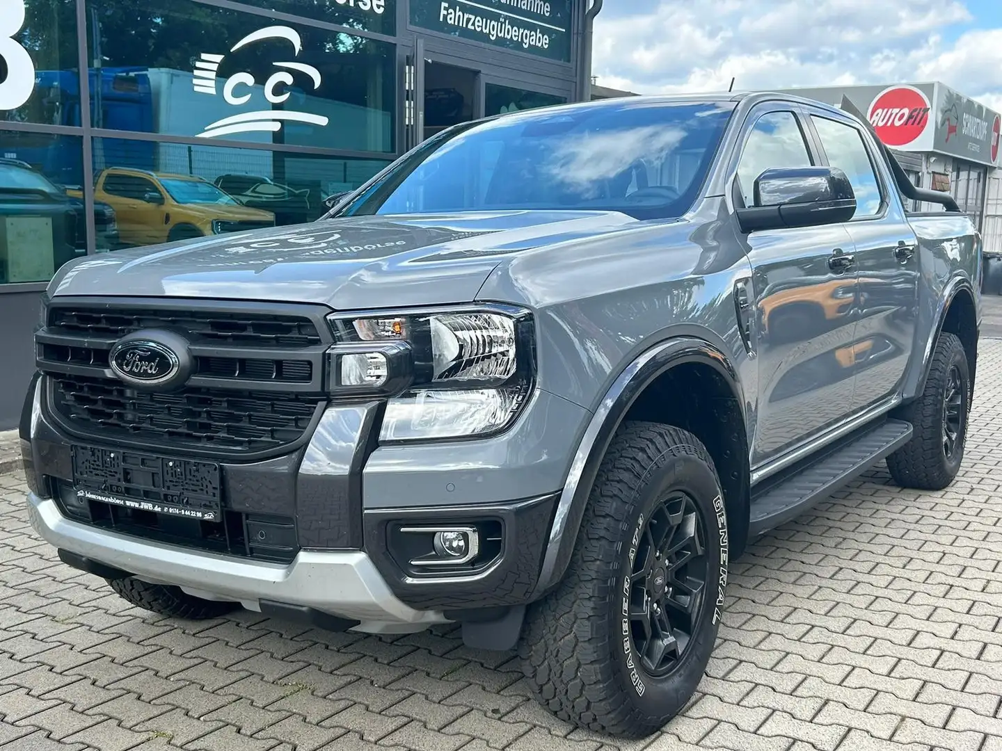 Ford Ranger Tremor Bilstein T-52 AHK 3,5T Np55t da7-25 Grau - 1