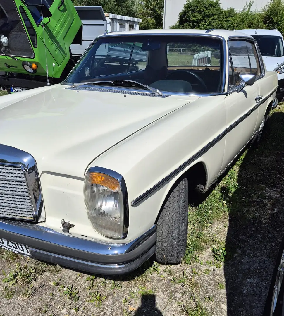 Mercedes-Benz 250 W114 Coupé 250CE /8 Aut H-Zulassung+Barock-Alu Weiß - 2