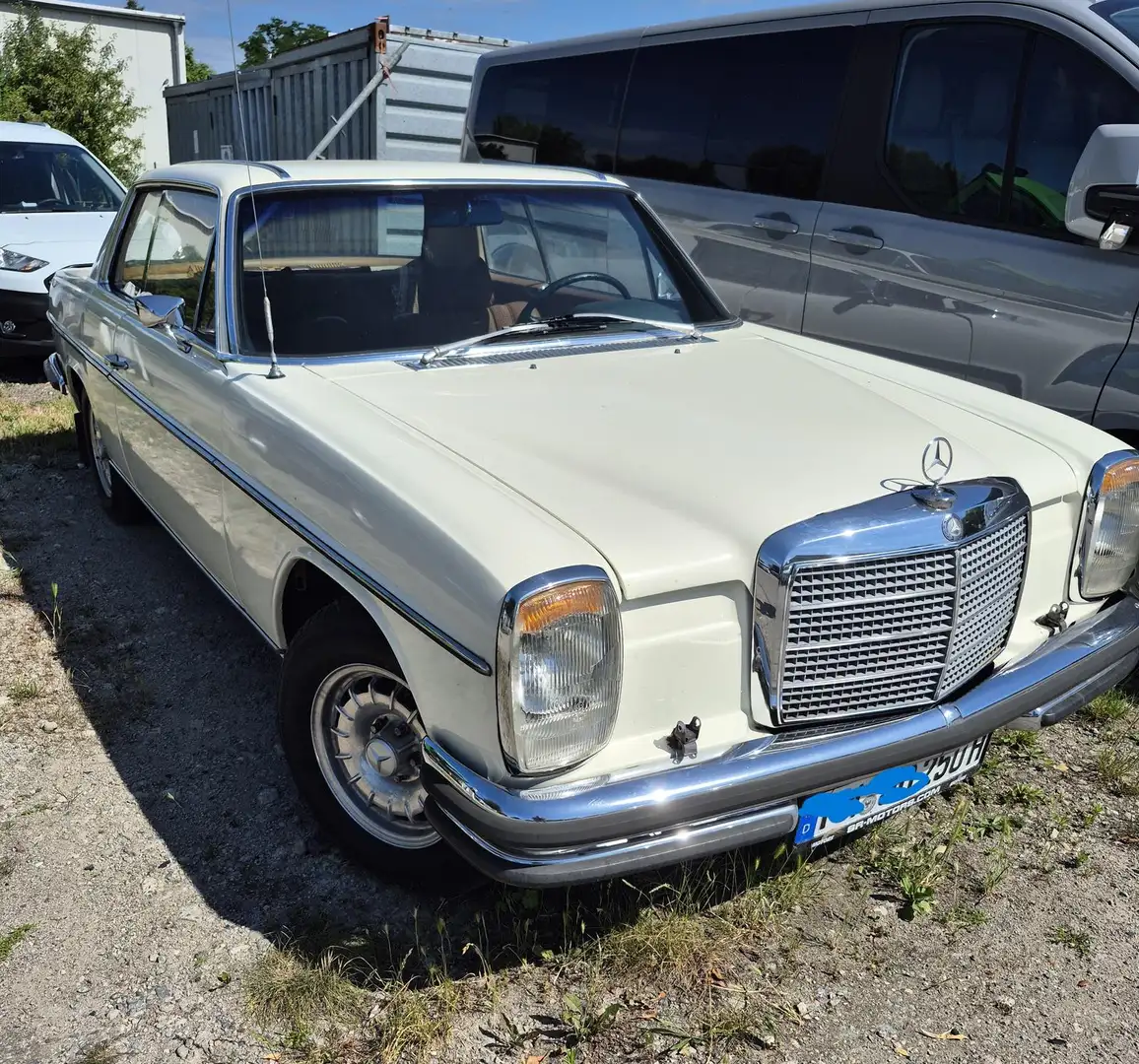 Mercedes-Benz 250 W114 Coupé 250CE /8 Aut H-Zulassung+Barock-Alu Weiß - 1